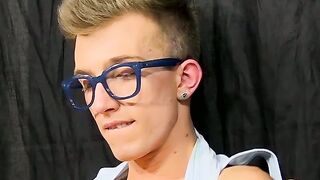 UNBELIEVABLE TWINK TANNEr SHARP EXPOSES ALL Exclusive Interview Turns into NASTY DILDO FUCK FEST!