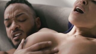 UNLEASH THE BEAST TS Foxxy GETS DESTROYED BYHung, BLACK BEAST OF A BBC