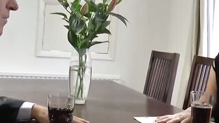 Brit Beauty Grandma Cums on Cock, Fucks Deep in Creampie Ending
