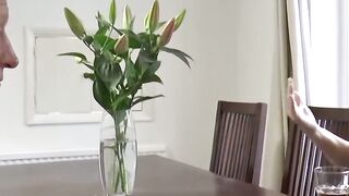 Brit Beauty Grandma Cums on Cock, Fucks Deep in Creampie Ending