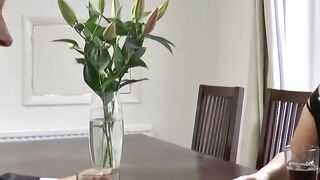 Brit Beauty Grandma Cums on Cock, Fucks Deep in Creampie Ending