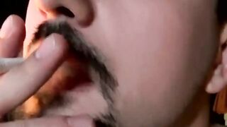 Smoker Mason Lear Satisfies His Giant Cock in a Smoking Hot Solo Session