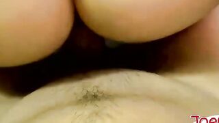 Horny amateur fuckers jerking off their cocks and fucking