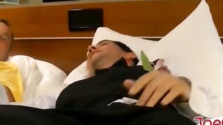 Horny amateurs exchanging blowjobs and fucking assholes