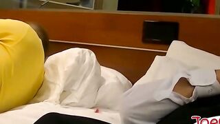 Horny amateurs exchanging blowjobs and fucking assholes