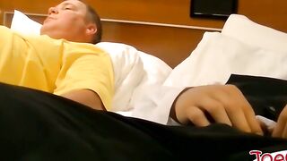 Horny amateurs exchanging blowjobs and fucking assholes