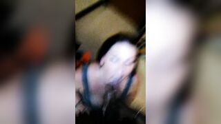 Pregnant mom give INSANE big black cock Oral Sex!