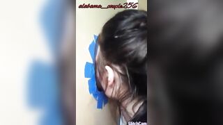 Alabama PAWG Wifey at the Glory Hole enjoying some more