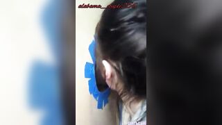 Alabama PAWG Wifey at the Glory Hole enjoying some more