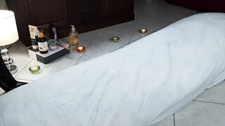 Dick Grind with Nailed and Jizzed. Masseuse Babe Butt, High
