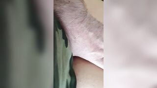 Bound up and Fuck end up with Cum on my