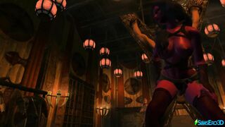 SKYRIM - THE SUCCUBUS IS MILKING THE NORDS
