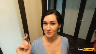 Milf was found by Stepson Handcuffed