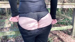 Cougar Pawg Booty Outdoors Exhibitionist