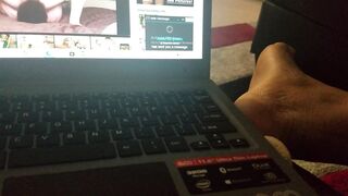 WATCHING PORN AND FINGER FUCKED MY SNATCH TILL ORGASM