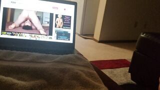 WATCHING PORN AND FINGER FUCKED MY SNATCH TILL ORGASM