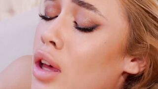 BLONDE ERUPTION Rika Fane and Miriam Mores PussyEating Party of FACE SITTING FURY!