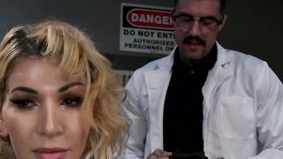 RED FLAG ALERT! TS Ryder Monroe GETS REPROGRAMMED in the WILDEST A.I. Orgy EVER!