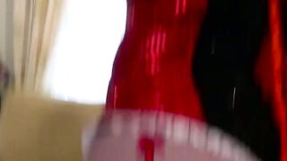 UNLEASHING HEAVEN Busty Haley Quinn Smites Me with Epic Blowjob While Slipping into SAucy Steel Mistress Cosplay