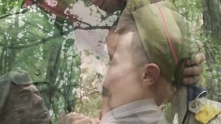 WOODSMAN WICKEDNESS Scoutmaster Dillon Stone Brutalizes Logan Cross in the Deepest, Darkest Thicket