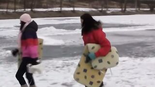 SCorching Winter Wickedness Lussy  Laras Frozen Finger Fk Fest