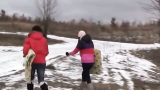 SCorching Winter Wickedness Lussy  Laras Frozen Finger Fk Fest