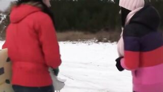 SCorching Winter Wickedness Lussy  Laras Frozen Finger Fk Fest