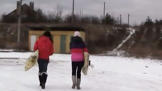 SCorching Winter Wickedness Lussy  Laras Frozen Finger Fk Fest