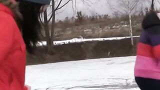 SCorching Winter Wickedness Lussy  Laras Frozen Finger Fk Fest