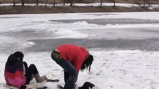 SCorching Winter Wickedness Lussy  Laras Frozen Finger Fk Fest