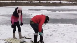 SCorching Winter Wickedness Lussy  Laras Frozen Finger Fk Fest