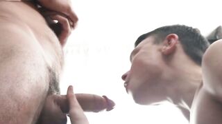 MONSTROUS DILF PRESIDENT OAK UNLEASHES WILD FURY ON HANDSOME AUSTIN YOUNG A PEEP SHOW FOR THE AGES!