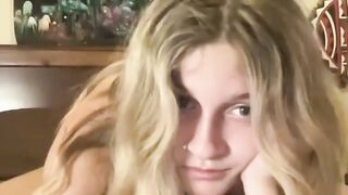 UNBRIDLED PLEASURES Blonde Bombshell Unleashes Ultimate Facial Insanity!