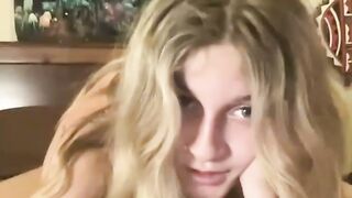UNBRIDLED PLEASURES Blonde Bombshell Unleashes Ultimate Facial Insanity!