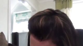 NOT READY FOR THIS! Brunette Bombshell Gags on Hung Studs Monster C Dick!
