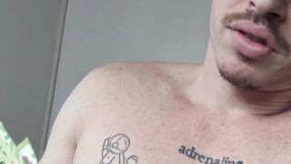 CUM FOR CASH Tattooed Latino Fucks Hardcock For Money!
