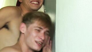 BLOW JOB BRAWL!Straight Guy Cant Resist Gay Lovers Insatiable Oral Sex Obsession Before Brutal Anal Conquest