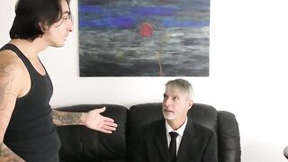 RON TO THE END Jock Johnny Mercy Dominates His DILF Roommate Richard Lennox in a XXXLize Orgy of Lust and Desire!
