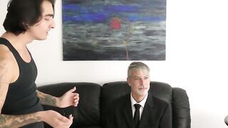 RON TO THE END Jock Johnny Mercy Dominates His DILF Roommate Richard Lennox in a XXXLize Orgy of Lust and Desire!