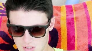 BikiniClad Bonanza Twink Damon Archer Exposes Full Package in Sizzling Webcam Session