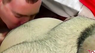 UNBELIEVABLE STRAIGHT EXPERIENCE  10 INCH UN CUT COCK gets DEEP THROATED