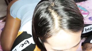 UNBELIEVABLE! Brown Beauty Lily Koh Lets Me SLIDE My Face INTO HER WET, JUICY PUSSY!