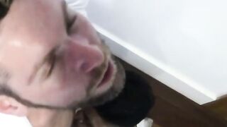 Twink Lawrences Secret Fantasy Squeezing Huge Saints Cock in His Tight Anal Ass