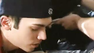 THREEMONSTERSUCKEDME Skinny But Juicy Twinks Gangbang Thick Ass Dude