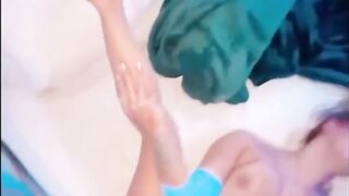 ANGRY WHORE SQUEALS AS I SPIT ROCKET INSIDE HER PUKING PUSSY