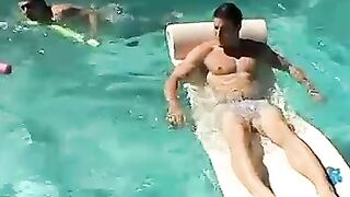 UNCUT LEAK ALERT! Zack and Mikes Poolside Cum Fest Unbridled Orgasmic Chaos!