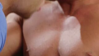 Explosive Orgasm Alert! Cade Maddox Unleashes Beast Mode on Lucas Leons Sleek Face!