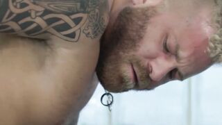 BAREBACK BEASTMODE Brawl Between Gay Hotties Archer Croft and Riley Mitchell Father Son Anal Fury FREAKS OUT!