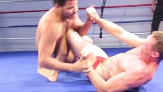 WRESTLING ENTERS THE RHINO ROOM FOR 5 RHINO BANGING MINUTE ANAL LOVIN