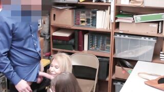 Cop Takes Revenge on Juicy Thieves  Lesbian Lovers Get Consumed!